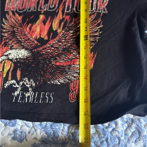 Fashion Nova Black World Tour Graphic Top - Picture 3 of 6